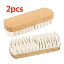 Plastic Suede Shoe Brush Decontamination Cleaning Brush Dust Clean Shoe Brush Suede Suede Shoe Brush Soft Hair Shoe Brush Blister Net Color Random