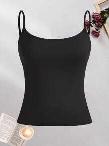 4pcs/Set Plain Comfortable Camisole Tank Tops