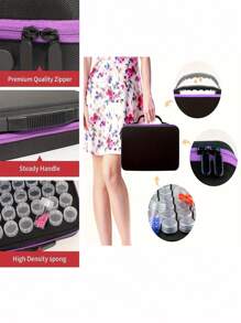 240/120/60/30 Slot Diamond Painting Storage Set, Diamond Painting Storage Container Tool Kit Box, Portable EVA Handicrafts, Jewelry And Bead Handbag, Including A Variety Of Accessories And Tools, Adult Art Is An Ideal Gift For Handicraft Enthusiasts