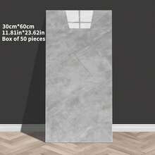 10/20/50片仿瓷砖图案大理石效果自粘墙砖乙烯基泡沫墙贴防水防潮易清洁切割可撕可粘贴适用于浴室、客厅、厨房、卧室装饰墙面装饰墙纸 - 彩色 - 查看 9