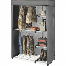 New-15  Deluxe Utility Clot - 5 Extra Strong She - Removable Cover - Grey 45.24 L x 19.29 W x 68 H - View 3
