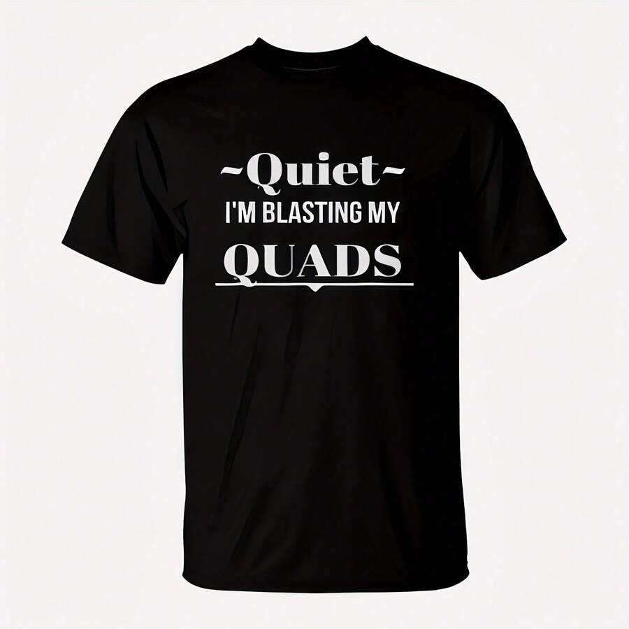 Quiet I'm Blasting My Quads T-Shirt 220G Heavyweight 100% Cotton T-Shirt. , This Offers The Perfect Balance Of Comfort And Structure. Soft To The Touch But Built To Last, It's A Staple For Those Who Demand More From Their Clog. Breathable, Stylish, And Versatile Enough For Any Outfit, This Shirt Keeps Its Pe And Feel, Wash After Wash. Cotton Manfinity Ropa De Hombre Clog S Camias De Hombre Matching Outfits For Couples 's Couple Matching Clothes Vintage Shirts Sumwon Streetwear Sumwon Hombre Dmanfinity Romwe Summer Clothes Horror Y2k Anime Shirt Graphic S Streetwear Cistian Clothes Funny T Shirts Band S Beer Shirt Dad - Black - View 1