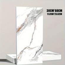 30pcs Luxury Marble Wallpaper 3D Stickers, 20/30pcs, 30.0cm X 59.99cm - Waterproof, Modern Minimalist Design For Bedroom, Living Room, Kitchen, Bathroom Decor, Bedroom Wall Decor | Modern Wall Art | Durable Wall Decoration, Wall Decor