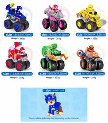 Spin Master Rescue Fleet Series - Chase Transformable Monster Truck | PVC Material, 3+ Years, Non-Slip Traction, Play Set​ (Blue, Police-Themed With Launch Function, Non-Slip Traction)