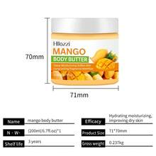 1pc Juicy Peach Body Butter - Whipped Deep Moisturizer For Silky Smooth Skin, Long-Lasting Fruit Scented Hydrating Cream For Radiant Glow - 彩色 - 查看 3
