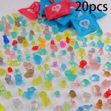 20/30 pièces Boîte cadeau surprise mignonne avec capybara aveugle/capybara, thème capybara emballage indépendant, convient pour les fêtes, anniversaires et cadeaux de vacances pour les personnes de 14 ans et plus. Bijoux de dessin animé, petits accessoires, très adaptés pour offrir des jouets et de petits cadeaux (les couleurs des sacs sont aléatoires)