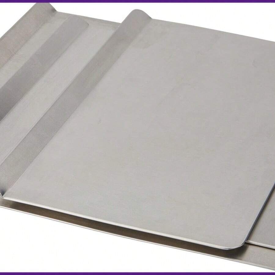 Juego de 3 piezas de bandejas para galletas T-Fal Airbake Natural, color plateado - Multicolor - Ver 1