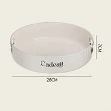 360Degree Rotatable Round Tray Countertop Multi Purpose Storage Tray Rotating Storage Rack Kitchen Storage Bathroom Organization