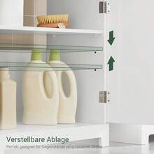 Armario lavabo/baño Blanco - Blanco - Ver 6