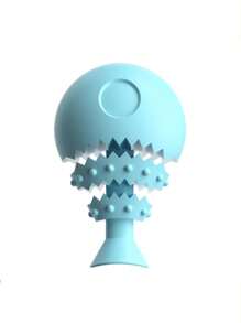 1件装宠物用品宠物磨牙狗咀嚼玩具鱼骨趣味漏食狗玩具TPR宠物玩具 - 彩色 - 查看 7