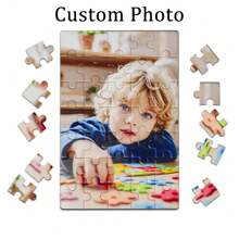 Custom Photo Puzzle,With Frame Or Only Puzzles,Customized Children's Puzzle,Custom Class Puzzle,Personalized Picture Jigsaw For Family,DIY Gift Idea,Personalized Holiday Photo,Custom Engagement Portrait Puzzle