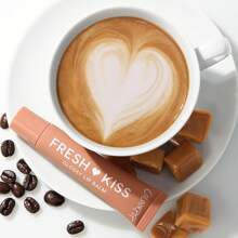 Bálsamo labial brillante Fresh Kiss de ColourPop - Cuidado labial hidratante enriquecido con péptidos, ácido hialurónico, manteca de karité y vitamina E para una fórmula ultra acolchada - Strawberry Milk (0,49 onzas)