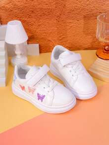 儿童鞋春季新款防滑幼儿女童运动鞋中童休闲运动鞋宝宝跑步鞋学生小白鞋