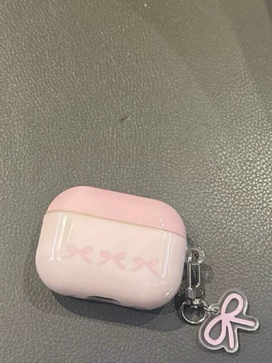 蝴蝶结 INS 风格韩版蝴蝶结保护壳适用于 4/Pro/Pro 2/3，可爱防摔保护套适用于 Apple 无线蓝牙耳机 1/2