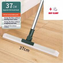Double-Sided Floor Silicone Broom Scraping Water Multi-Function Cleaning Rotating Stretch Scraper Bathroom Kitchen Floor Glass
