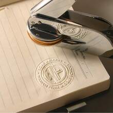 1 PC Custom Book Embosser Personalized Embosser Book Stamp