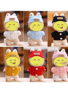 Puppenkleidung für Outfits, Puppenkleid-Hut, Niedliches Puppenausstattung zum Spielen und Ausstellen, Niedliches Puppenausstattung zum Spielen und Ausstellen