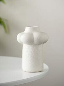 1 Peça Vaso Cerâmico em Forma de Nuvem, Vaso Floral, Decoração Elegante, Estilo Moderno Minimalista, Diversos Tamanhos, Adequado para Decoração de Casa, Quarto, Hotel, Restaurante, Presente de Formatura, Temporada de Casamentos, Lembranças