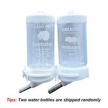 1pc Pet Supplies Hamster Kettle Feeder Drinker Small Animals Drinking Bowl Holder Hamster Water Bottle