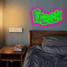 FRISCH 90er Jahre Retro LED Neonschild, USB betrieben, Wandmontage, Beleuchtung für Familien, Schlafzimmer, Wohnzimmer, Partyraum Dekoration
