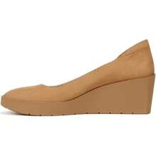 Vionic Sereno Pump Womens 6.5 Brown Nubuck Round Toe Platform Wedge Heel KHD1468 - 棕色 - 查看 2