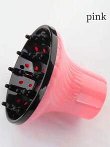 1个吹风机扩散器头，可重复使用，适用于波浪卷发，特殊扩散风嘴，卷发梳套装，返校季、旅行度假必备，女士美发配件，头发，旅行，美发产品，美发工具，美发用品，理发师，理发配件，理发店，美发设备 - 彩色 - 查看 5