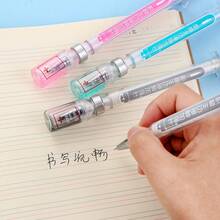 1/3PCS Creative Needle Vaccine Signature Neutral Pen Water Injection Syringe Shaped Water Pen Decompression Injector Neutral Pen Random Back To School - Multicolor - View 6