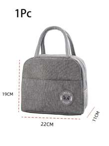 1 Stück isolierte Lunch-Tragetasche für den Schulanfang, thermische Lunchbox ohne Lebensmittelkontakt, geeignet für Schüler, Arbeiter, Camping, Dicke Aufbewahrungstasche