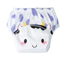 5pcs Children's Training Pants, Breathable Leak-Proof Baby Learning Pants, Washable Diapers, Infant Potty Training Pants, Newborn Training Pants, Reusable Baby Cloth Diapers, Suitable For Boys And Girls - Multicolor - View 81