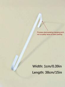 1pc Wreath Hook For Front Door, Metal 12'' 15'' Door Wreath Hook, Halloween Thanksgiving Christmas Decoration Wreath Hook For Hanging Fall Decoration Welcome Sign Holder, Best Gift, Room Decoration, Home Decor Autumn Decor - Multicolor - View 16