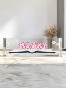 定制教师礼物、教师桌牌、教师标识、女性教师礼物、教师答谢礼物、定制教师礼物、教师装饰、学校用品、返校 - 彩色 - 查看 3