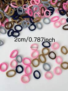 200/400/600/800/1000 chiếc dây buộc tóc nữ màu trơn, độ đàn hồi cao, kiểu dáng ngọt ngào và dễ thương, dây buộc tóc nhỏ, phụ kiện tóc, phù hợp với nhiều kiểu tóc, trang trí tóc cho nữ. Thích hợp cho trang phục thường ngày và ngoài trời, phụ kiện tóc, mọi mùa. Phụ kiện buộc tóc đuôi ngựa, trang phục thể thao, chạy bộ. - Nhiều màu - Xem 3