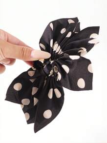 1 pieza Elegante pinza de pelo con topos, diseño de moda simple para la frente y el moño, accesorio versátil