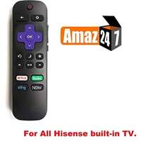 Hisense Roku TV Remote W Volume Control TV Power Button For All Hisense Roku Builtin TV T FOR Other Brand Roku TV T FOR Roku Player Box T FOR Roku Stick65hj - ['黑色的'] - 查看 5