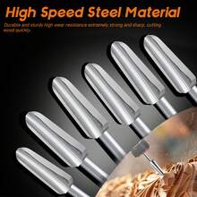 全新钻头伞形雕刻钻头，木工雕刻开槽套装，适用于所有 3 毫米柄旋转工具