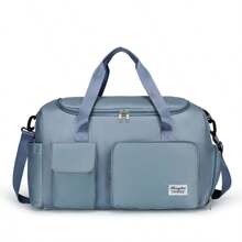 Summer New Arrival Nylon Travel Bags For Women & Men – Mother's Day Gift With Dedicated Shoe Compartment, Expandable Waterproof Duffle Bag For Gym/Weekend/Vacation, Foldable Lightweight Luggage With Dry-Wet Separation, Sakura Pink Carry-On Bag For Beach, College, Hospital, Holiday Trips (2025 Summer Collection)