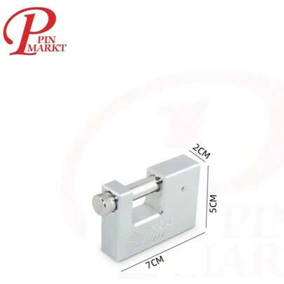 Candado antirrobo, candado de acero antirrobo de seguridad, apertura horizontal antigua