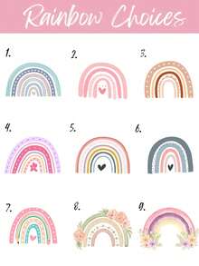 个性化教师包 - 定制彩虹手提包，花卉图案，大容量，带扣闭合 - 适合助教、毕业生或教学助理的理想感谢礼物，书包|花卉手提包|坚固的手柄