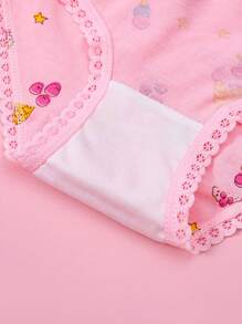 12 piezas de bragas para niñas preadolescentes, sin sensación de cuña, suaves, transpirables, aptas para todas las estaciones, con patrones surtidos (diseños aleatorios)