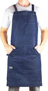 - Professional Grade Chef Apron For Kitchen, BBQ & Grill - 藍色 - 查看 2