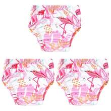 5pcs Reusable Baby Training Pants, Waterproof Washable Infant Cloth Diaper Covers, Breathable Potty Training Underwear - Multicolor - View 29