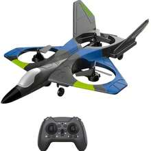 2025 遥控 V17 战斗机滑翔机，EPP 泡沫电动遥控飞机玩具，生日、圣诞节、万圣节、儿童节、复活节礼物