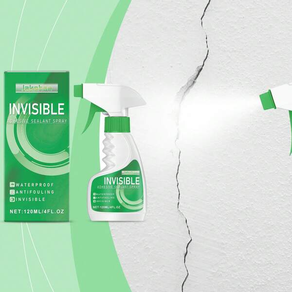 1pc 120ml Invisible Adhesive Sealant, Household Multi-Purpose Invisible Sealant Glue, Waterproof Adhesive Spray Glue