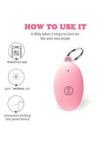 Multi-Functional Pet Wireless Locator Tracker, Smart Car/Motorcycle Tracker, Mini Key Finder, Wireless Anti-Lost Alarm Sensor Device Remote Locator, Suitable For Finding Phone, Keys, Wallet, Luggage - A - View 10