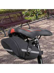 Fahrrad Gepäckträger Tasche, Sattelrohrtasche mit großer Kapazität, Zubehör Ausrüstung für Straßen- und Mountainbike