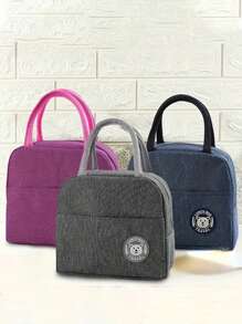 1 Stück isolierte Lunch-Tragetasche für den Schulanfang, thermische Lunchbox ohne Lebensmittelkontakt, geeignet für Schüler, Arbeiter, Camping, Dicke Aufbewahrungstasche