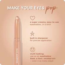 ColourPop Shadow Stix - Cream Eyeshadow Stick With Long-Lasting Color - Multi-Use Cream Makeup With A Built-In Sharpener & Precise Tip For Easy Application - Honey BB (0.05 Oz) - SurfSesh - Xem 10