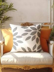 4 件现代几何拉链枕套 - 方形装饰枕套，几何图案，复古天鹅绒材质，可机洗，简约时尚线条设计，拉链开合，家居装饰靠垫套，适用于沙发、床、汽车、客厅、卧室，无枕芯