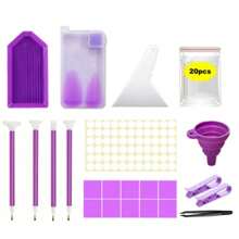 240/120/60/30 Slot Diamond Painting Storage Set, Diamond Painting Storage Container Tool Kit Box, Portable EVA Handicrafts, Jewelry And Bead Handbag, Including A Variety Of Accessories And Tools, Adult Art Is An Ideal Gift For Handicraft Enthusiasts