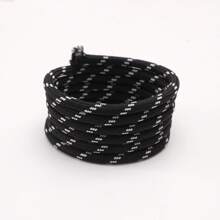 5M 5mm Corda Trançada Multiúso - Corda Colorida de Poliéster para Cordões Externos, Fazer Pulseiras, Chaveiros, Coleiras de Cachorro